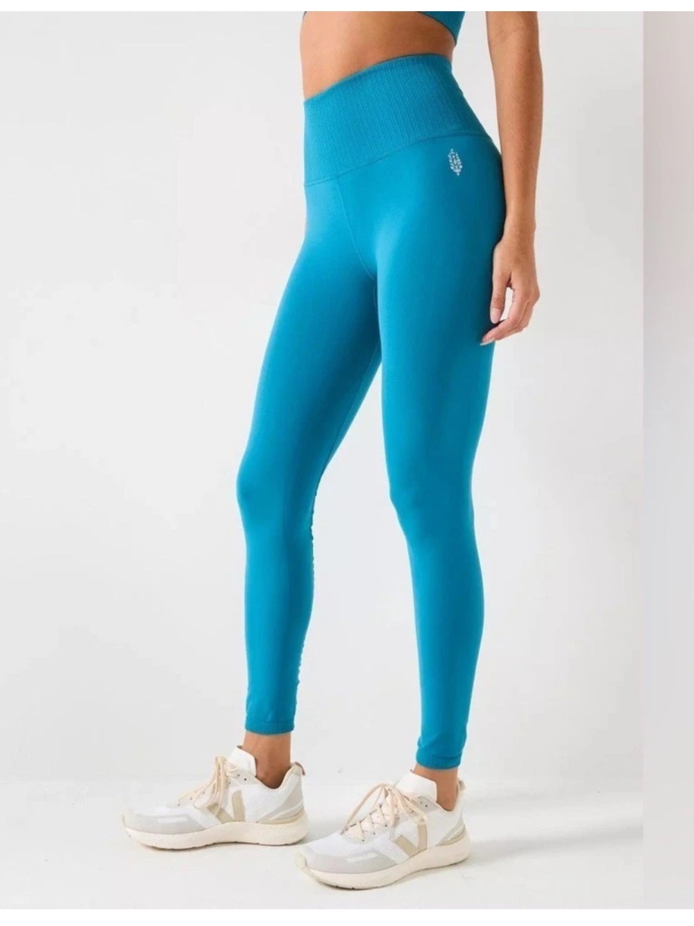 Free People FP Movement Womens Training Good Karma Legging Blue M/L New With Tag